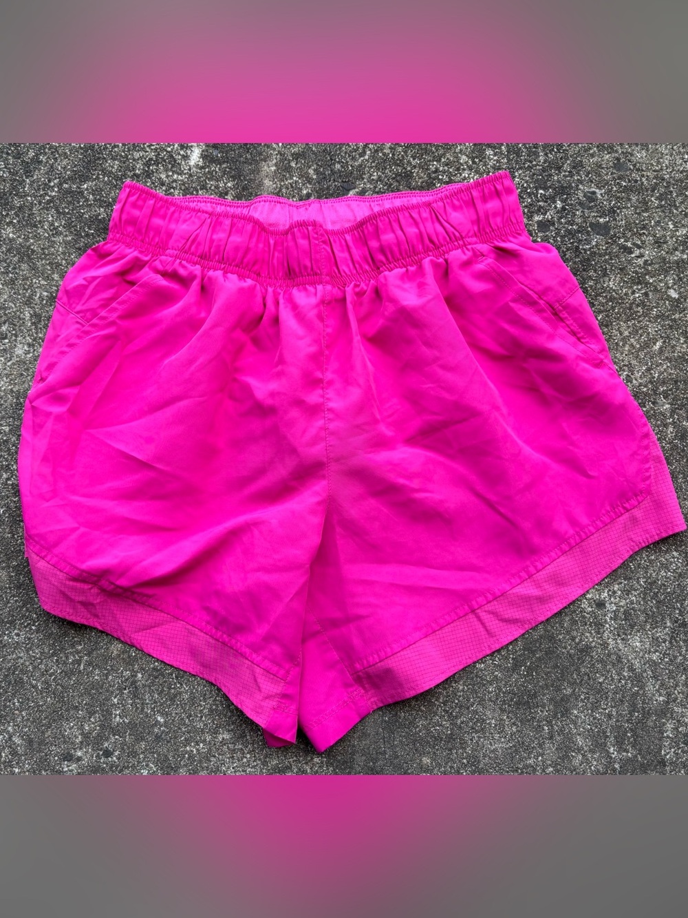 Athletic Works Bright Hot Pink Women’s Athletic Shorts